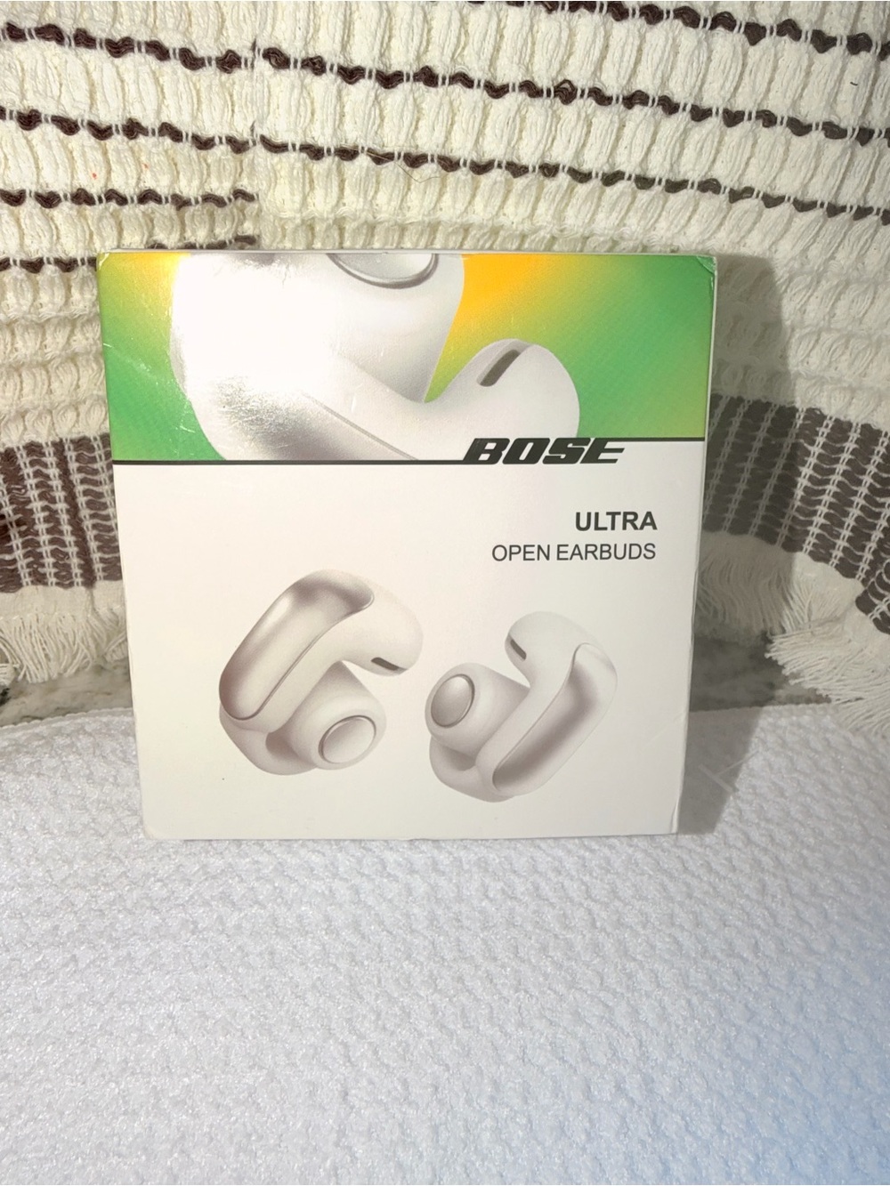 Boss White Ultra Open Earbuds